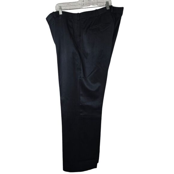 Perry Ellis Portfolio 40x30 Men Modern-Fit Performance Stretch Dress Pants Navy - Picture 5 of 12